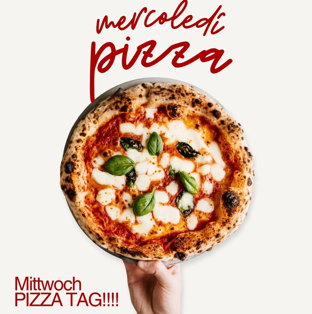 Pizzatag &middot; jeden Mittwoch Pizza im Boccaccio